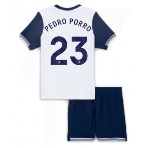 Tottenham Hotspur Pedro Porro #23 Domaci Dres za Dječji 2024-25 Kratak Rukavima (+ kratke hlače)